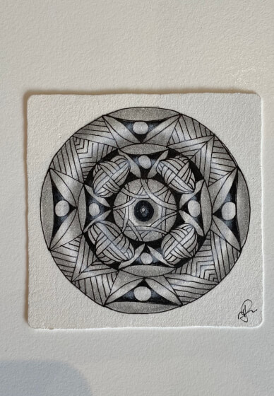 Learn to Draw Zentangle® Zenbuttons, Online class, Gifts